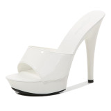 Summer women sexy high heel heel Sandals 13CM 10991010-9