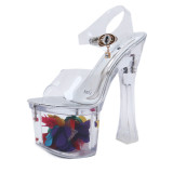 Sexy super high heels high heels model shoes 18-20CM 1036778-9