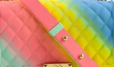 Wholesale women bag handbags 2021 silicone/PVC shoulder handbag jelly bag luxury ladies woman hand bags candy jelly purse