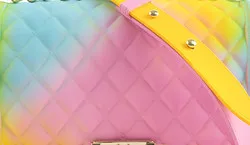 Wholesale women bag handbags 2021 silicone/PVC shoulder handbag jelly bag luxury ladies woman hand bags candy jelly purse