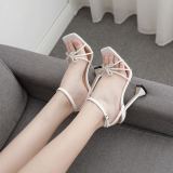 108-5 woman shoes  heels wholesale  fashionable women shoes chaussures femme 2021  unique shoes footwear ladies