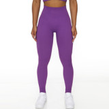 2022 new Seamless Yoga Set Workout Sportswear Gym Clothing High Waist ribbed Leggings Crop Top Knitted Sports Outfit For Woman