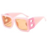 Ins Style Newest Fashionable Metal Sun glasses Luxury Brand Pearl Oversized Women Sunglasses