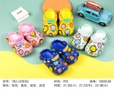 Summer Children Garden Clogs Shoes Boys&Girls Beach Sandal Kids Lightweight Breathable Cute Cartoon Slip On Mules