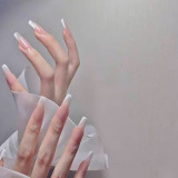 Hot Women Press On Nail Nails Beauty Glue