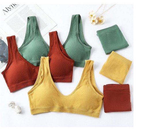 092 Ladies Hot Selling Sexy Bra Sets Young Ladies Bra Brief Set Push Up Underwear Bra Panty Sets For Woman