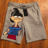 summer Plus Size Cotton pants for man Active Athletic Cartoon Sublimated Pants brand logo Elastic Waist Shorts men's shorts