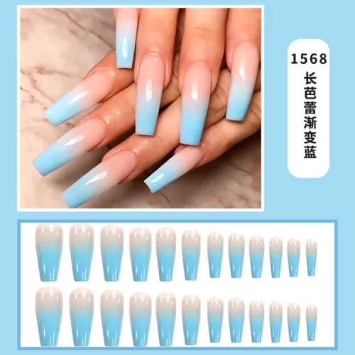 Fashion Style Press On Nail Jelly or regular Glue