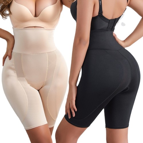 High Waisted With Foam Padding Shapers Clothes Plus Size Breathable Women's binders and shapers Seamless Body Shapewear