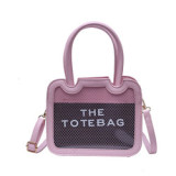 Y9791-hot sale simple shoulder PU bag women handbags ladies