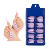 100PCS/Box False Nail Tips Fake Nails Art DIY Long Stiletto Acrylic Manicure DIY Tools Full Style 20 Colors Hot Sale Beauty Tool