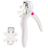 White nail clipper fake trimmer manicure clamp Special type U word Tools Cut clipper False Nail Tips Edge Cutters Manicure tools