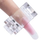 1/5pcs Transparent Nail Clips For Finger Building Gel Extension Quick Building Mold UV Gel LED Manicure Art Builder Tool