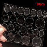 1/5/10pcs Transparent Double Side Tape for Nails Adhesive Tapes Glue Sticker False Nail Extension Stick Decoration Salon Tools