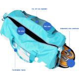 Dry and wet separation yoga bag  Large Capacity Men Hand Luggage Bag Women Training Bag Unisex Travel Backpack Hiking Backpack