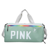 New Nylon Travel Bags PINK Waterproof Sports Fitness Bag Adjustable Gym Yoga Bag Weekend Traveling bag Bolsa Sac