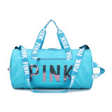 Fitness Training PINK Bag Sequins Letter Outdoor Sports bag Package Yoga Handbag high capacity Sports Crossbag