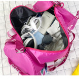 Pink Large Capacity Duffle Bags Women's Travel Bag Fashion Sequins Luggage Pack High Quality Handbag Multifunctional  satchel