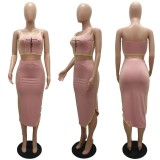 OJW030946 Multifunctional 2022 Hot Selling Women 2 Skirt Set Sexy Stylish Two Piece Summer Sets for wholesales