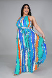 XL-5XL Print Beach African Dresses Women Dashiki Robe 2020 Summer Long Maxi Dress Ladies Traditional African Clothing Dreams