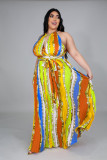 XL-5XL Print Beach African Dresses Women Dashiki Robe 2020 Summer Long Maxi Dress Ladies Traditional African Clothing Dreams