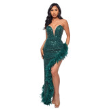 Women Sexy Party Dress Bodysuits