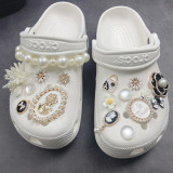 New Brand Rhinestone Croc Charms Designer Chains Bling Shoes Decaration Accessories Jibb for Clogs Kids Girls Women Party Gifts