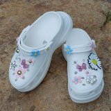 Cute Daisy Flower Croc Charms Designer Rhinestone Pearl Shoe Decoration Charm for CROC JIBS Clogs Kids Women Girls Gifts