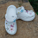 Cute Daisy Flower Croc Charms Designer Rhinestone Pearl Shoe Decoration Charm for CROC JIBS Clogs Kids Women Girls Gifts