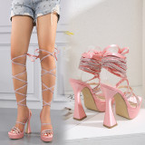 Women Fashion High Heels Heel