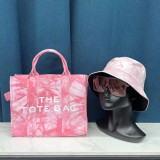 wholesale new summer canvas letter tote bag lady bags hats sungalsses