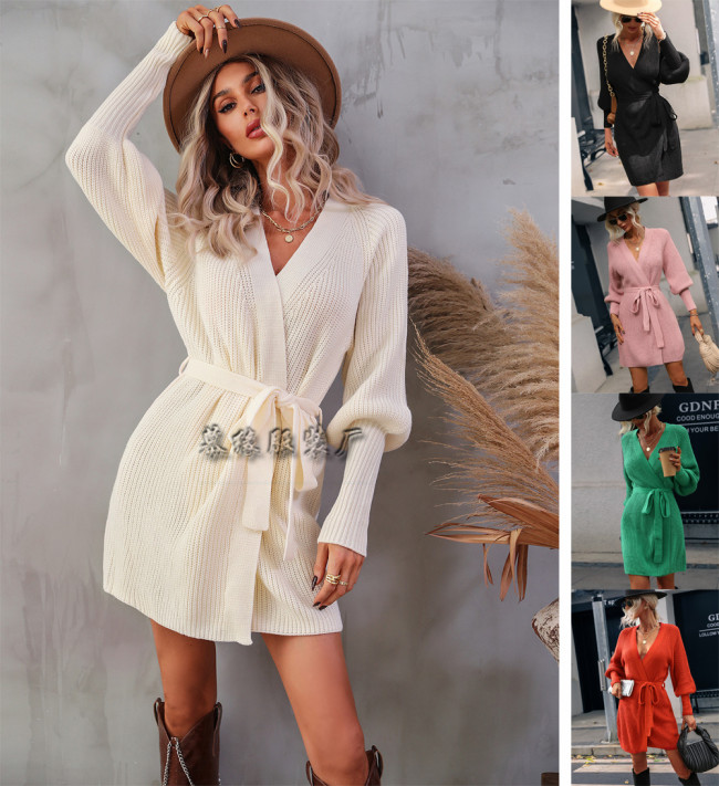 autumn and winter new fashion large size women's knitted sweater sweaters