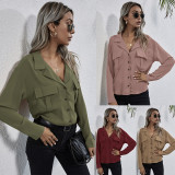 Winter or Spring shirt casual blouse Tops