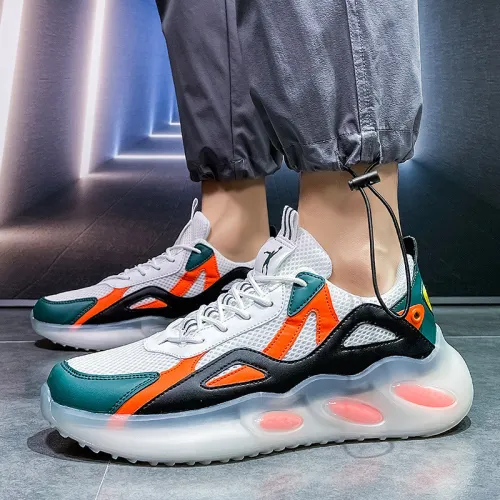 National tide men's shoes autumn breathable mesh men's new casual shoes running tide shoes fashion mesh sneakers