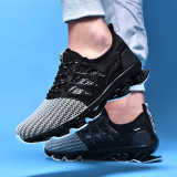 spring and summer new blade sports men's shoes tank bottom lightweight running shoes spring lightweight men's casual running shoes