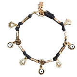 hot selling classic Fatima palm bracelet hand-woven Turkish devil eye eye bracelets