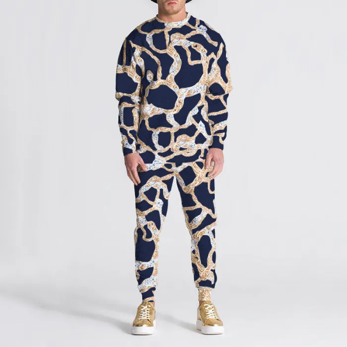 Men One Set Outfits Outfit Tracksuit