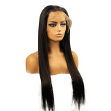 human hair front lace real hair wig headgear female factory direct supply 13*4 Lace front wigs