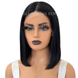 bob 4*4 closure wig human  hair