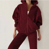 autumn and winter foreign trade women's new fashion sports and leisure sweater suit sportsuits
