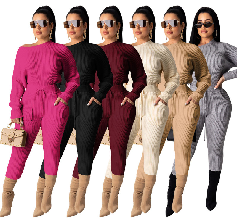 Mandy clothing women's clothing New high-quality fabrics Add color on the shelf Long-sleeved pit strip multi-color suit