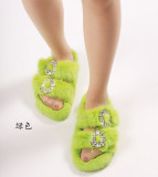 Real High quality Women Love Fur Slides Slippers