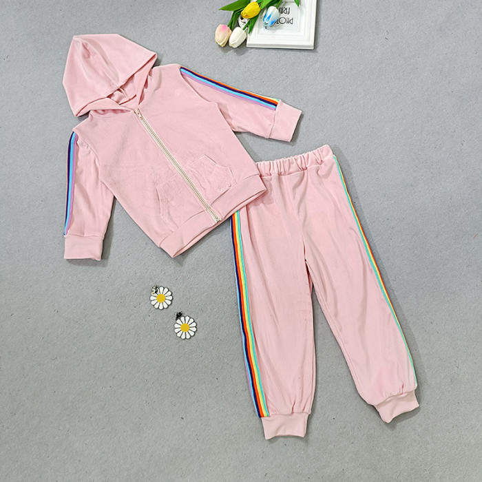 Kids Fashion Styles Bodysuits two pieces sport suits