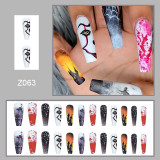 Yes We need it Nail Patch Press on Nail Nice wear Halloween Fashion LOVE