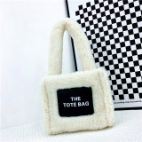 New Product Ideas The Tote Bag Winter Fur Fluffy Women's Shoulder Bags Designer Handbags Famous Brands Women's Tote Bags