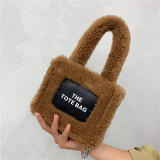 New Product Ideas The Tote Bag Winter Fur Fluffy Women's Shoulder Bags Designer Handbags Famous Brands Women's Tote Bags