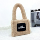 New Product Ideas The Tote Bag Winter Fur Fluffy Women's Shoulder Bags Designer Handbags Famous Brands Women's Tote Bags