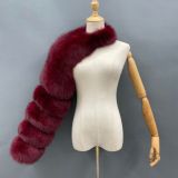 Luxury special supply spot popularity new REAL fox fur sleeve fur coat source manufacturer