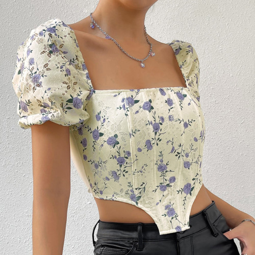 Women Girl Fashion Top Tops