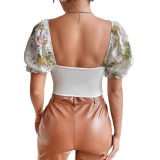 Women Girl Fashion Top Tops